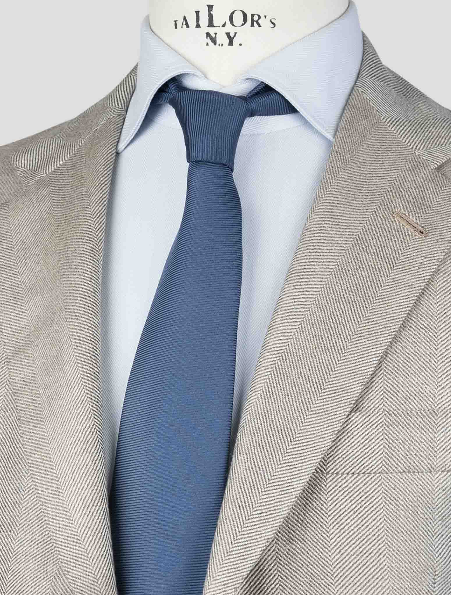 Kiton Brown  Cashmere Silk Linen Blazer