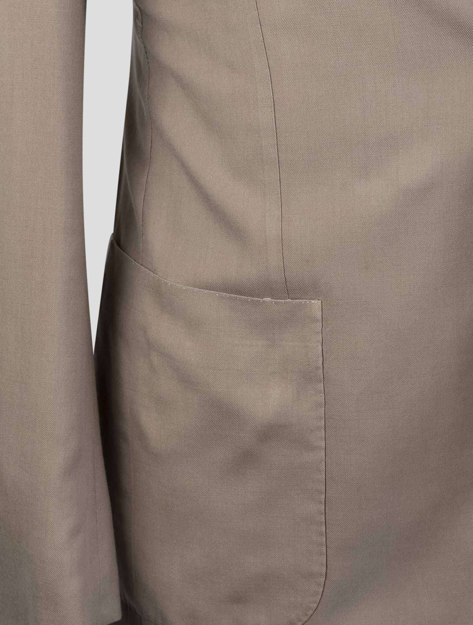 Kiton Brown Cashmere Blazer