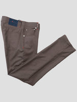 Kiton Brown Cashmere Jeans