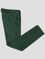 Kiton Green Cotton Ea Jeans
