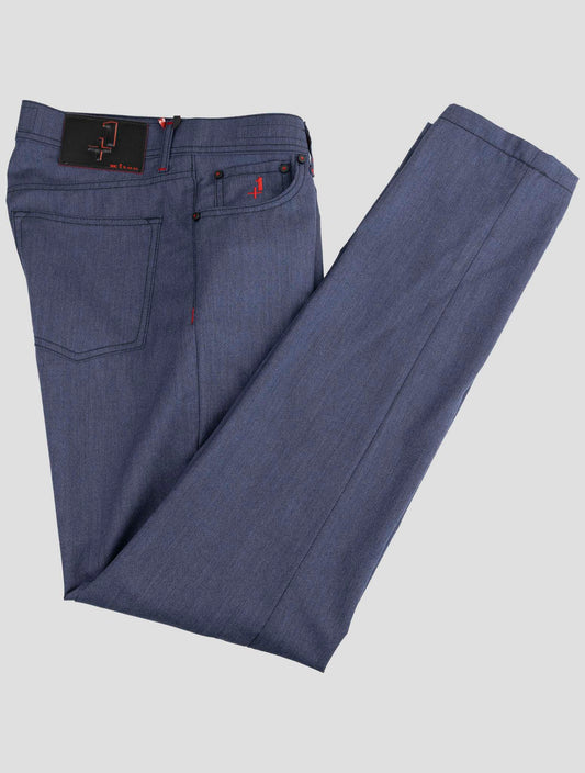 Kiton Blue Cashmere Special Edition Plus One Jeans