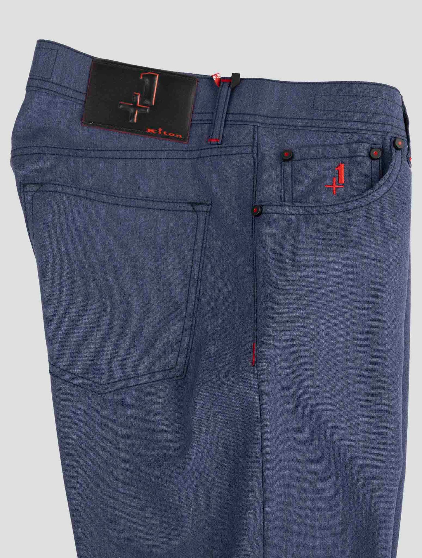 Kiton Blue Cashmere Special Edition Plus One Jeans