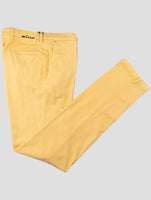 Kiton Yellow Lyocell Ea Jeans