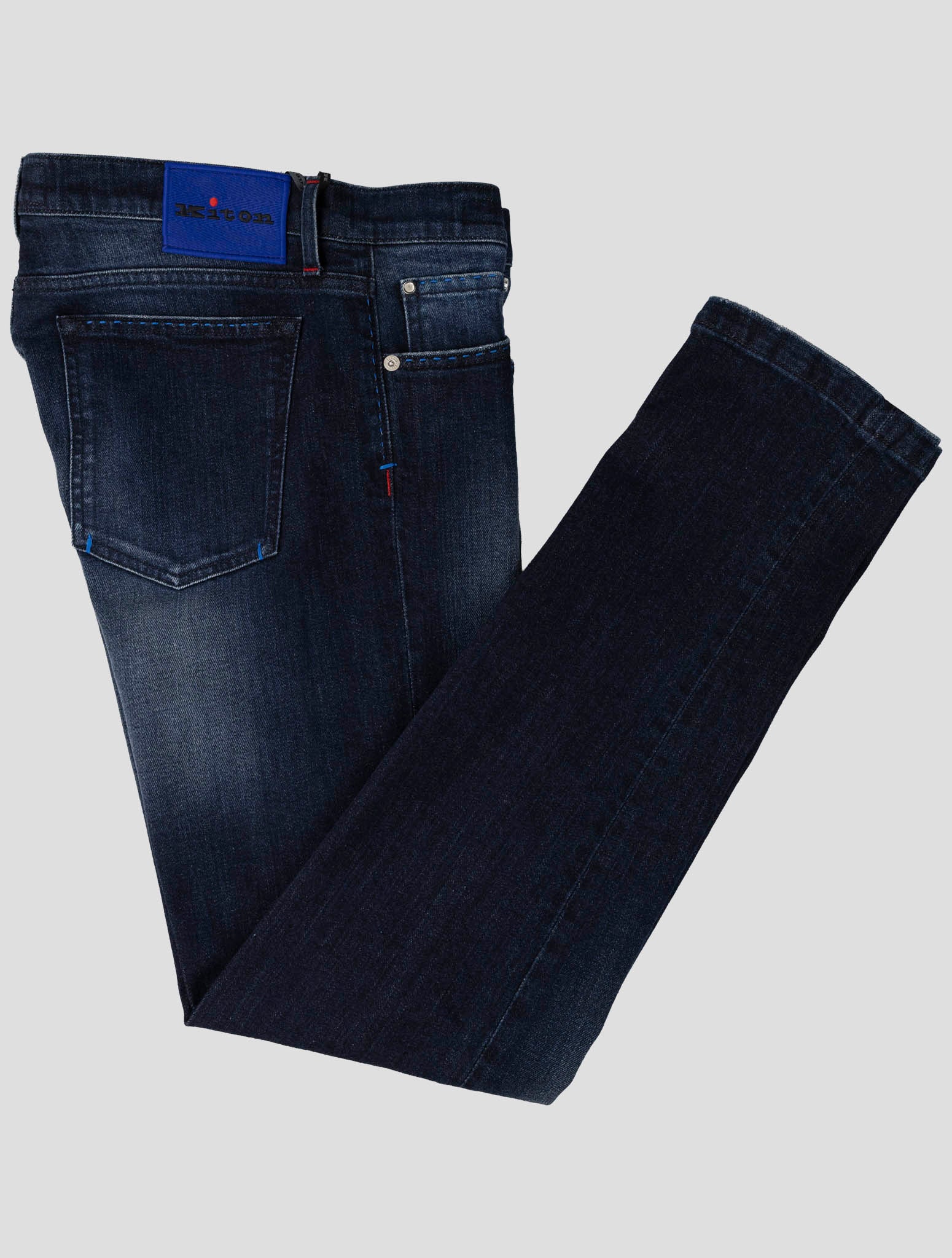 Kiton Denim Cotton Ea Jeans
