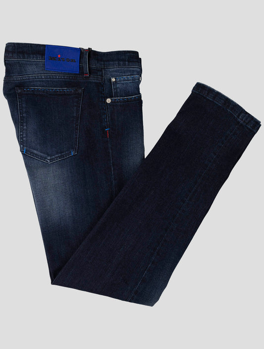 Kiton Denim Cotton Ea Jeans