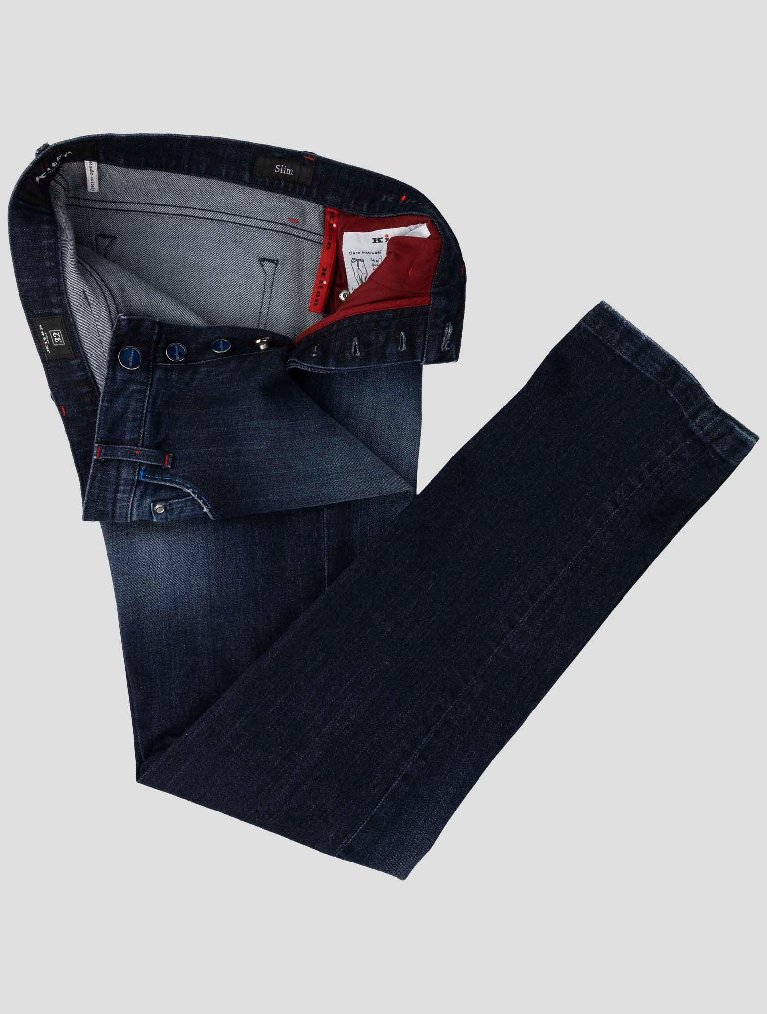 Kiton Denim Cotton Ea Jeans