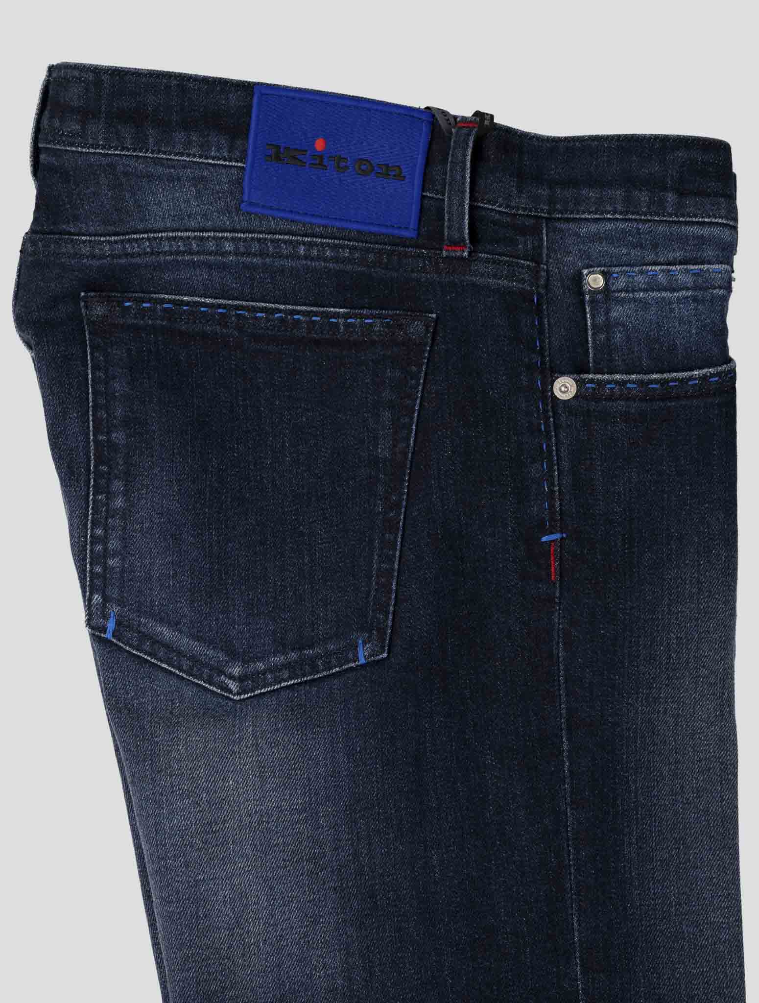 Kiton Denim Cotton Ea Jeans