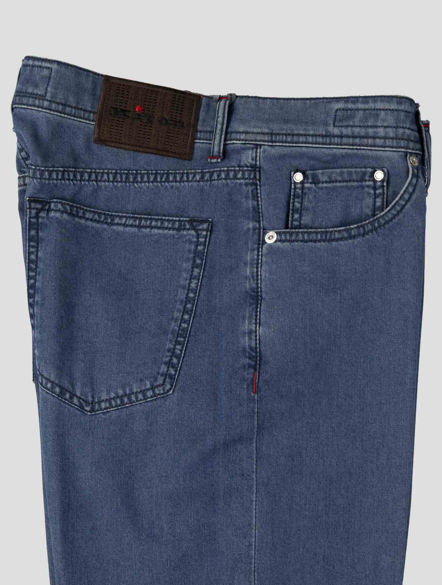Kiton Denim Cotton Ea Jeans