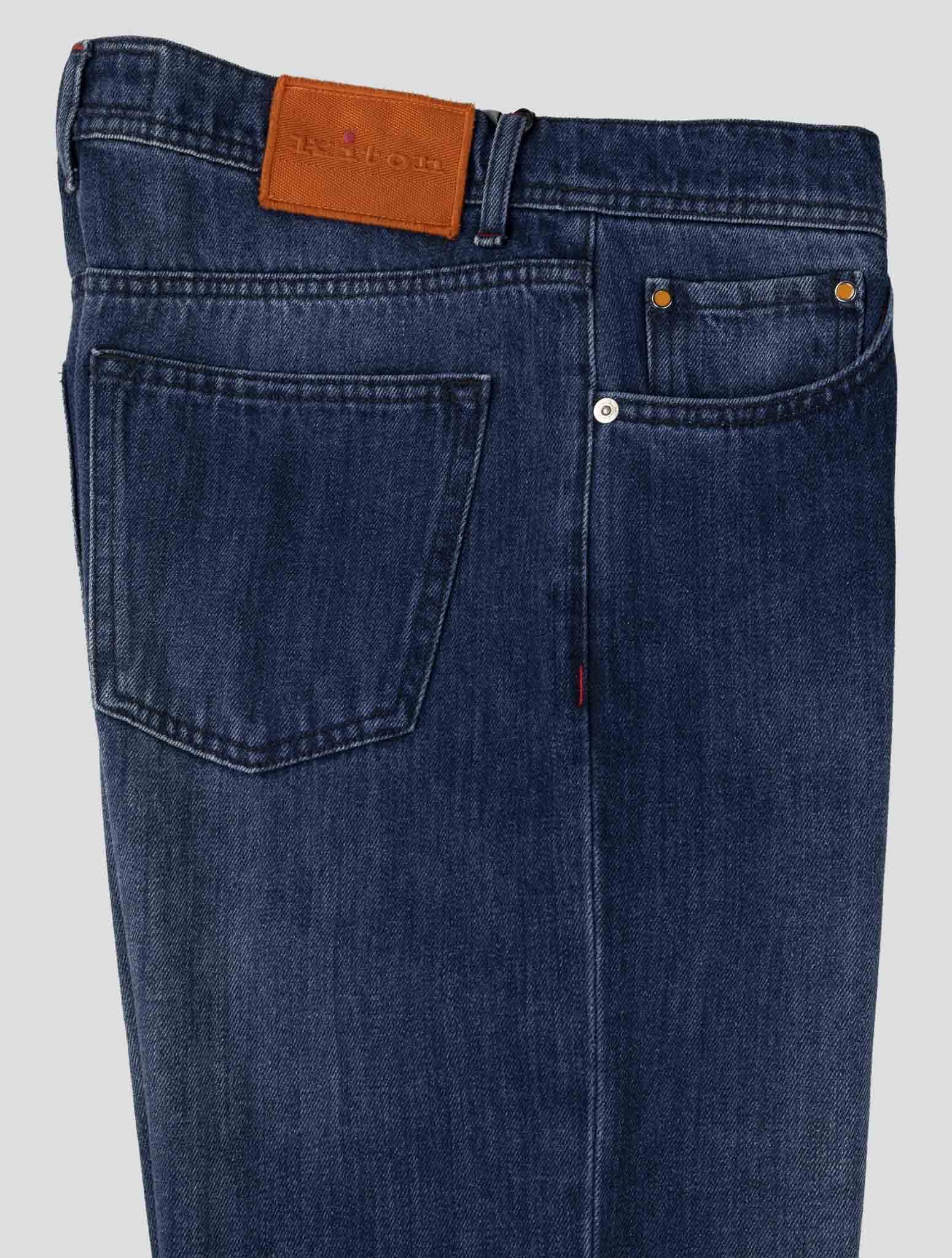 Kiton Denim Cotton Wool Pa Jeans