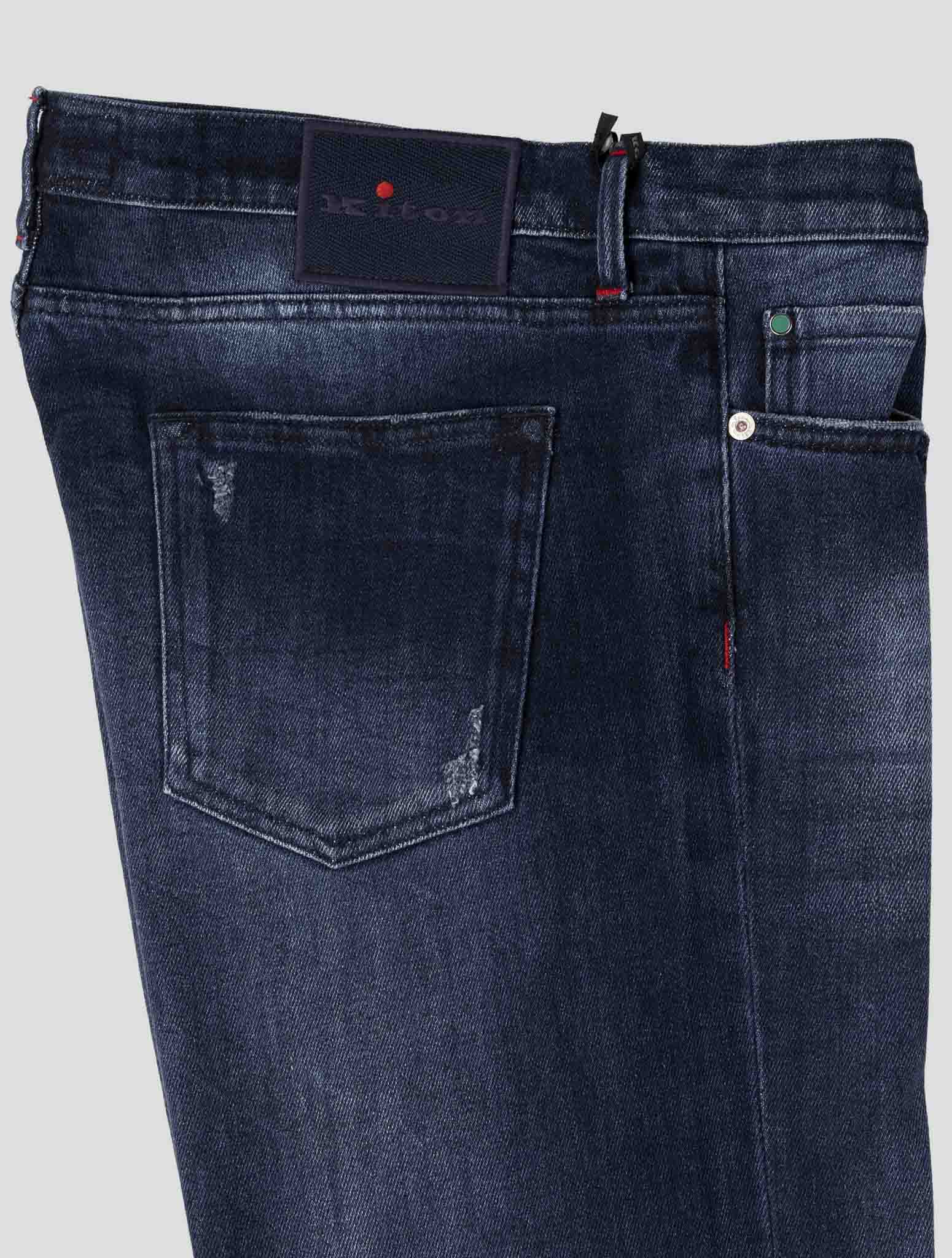 Kiton Denim Cotton Ea Jeans