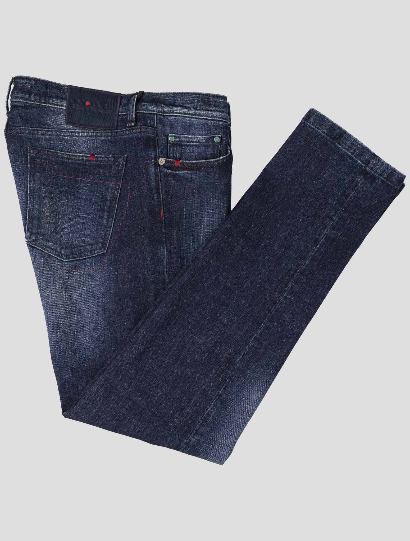 Kiton Denim Cotton Ea Jeans