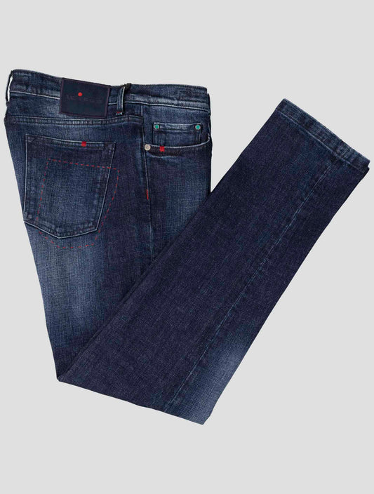 Kiton Denim Cotton Ea Jeans