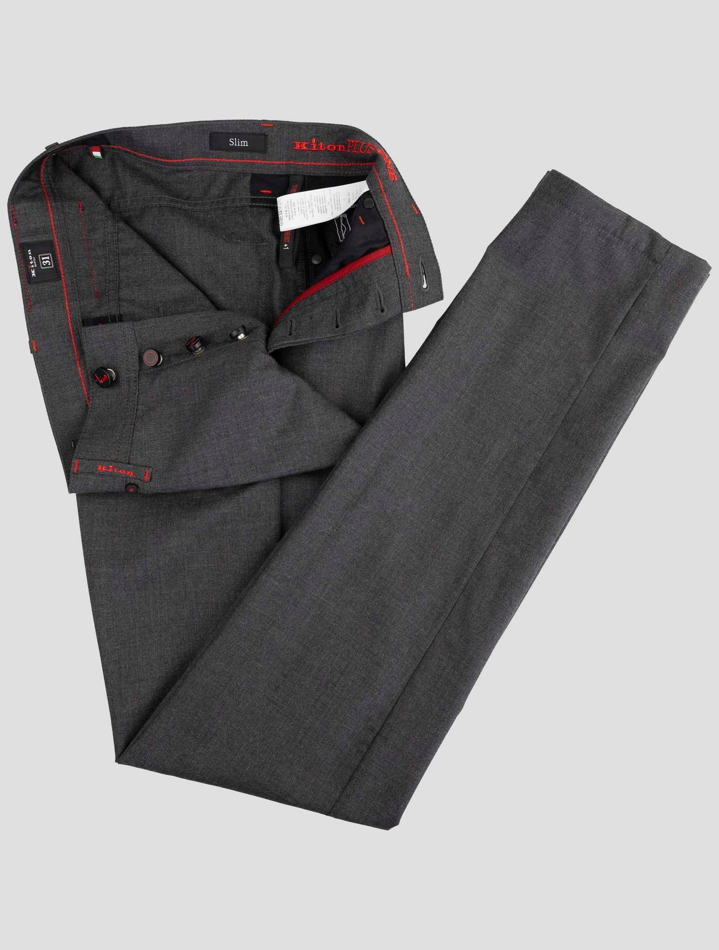 Kiton Gray Cashmere Jeans Special Edition Plus One