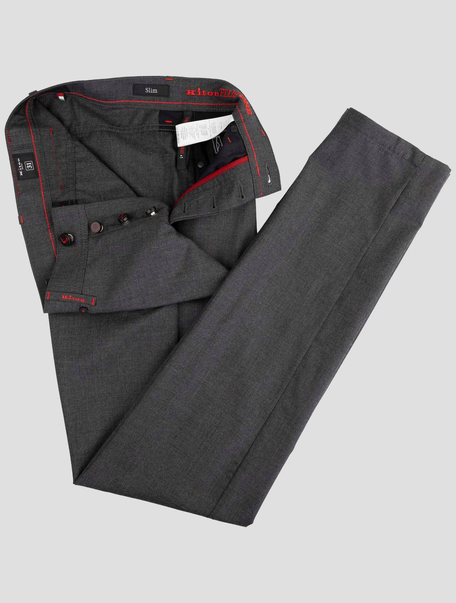 Kiton Gray Cashmere Jeans Special Edition Plus One