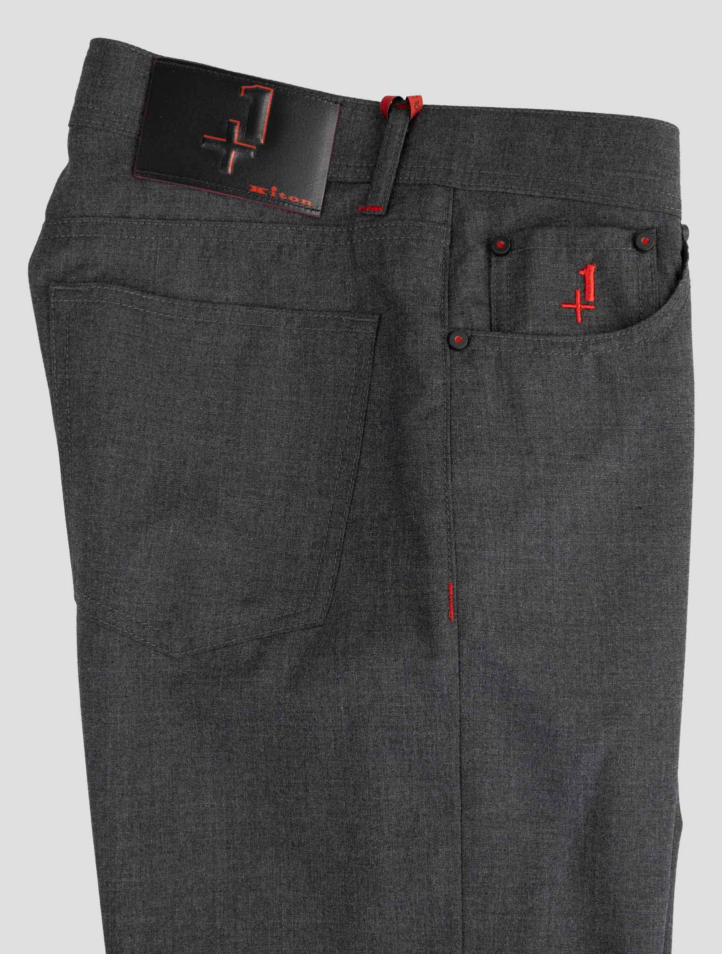 Kiton Gray Cashmere Jeans Special Edition Plus One