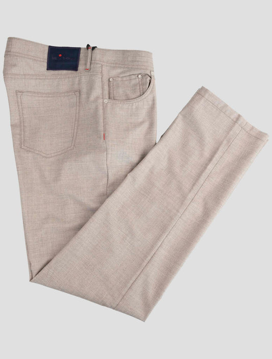 Kiton Gray Cashmere Jeans