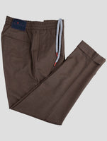 Kiton Brown Cashmere Pants