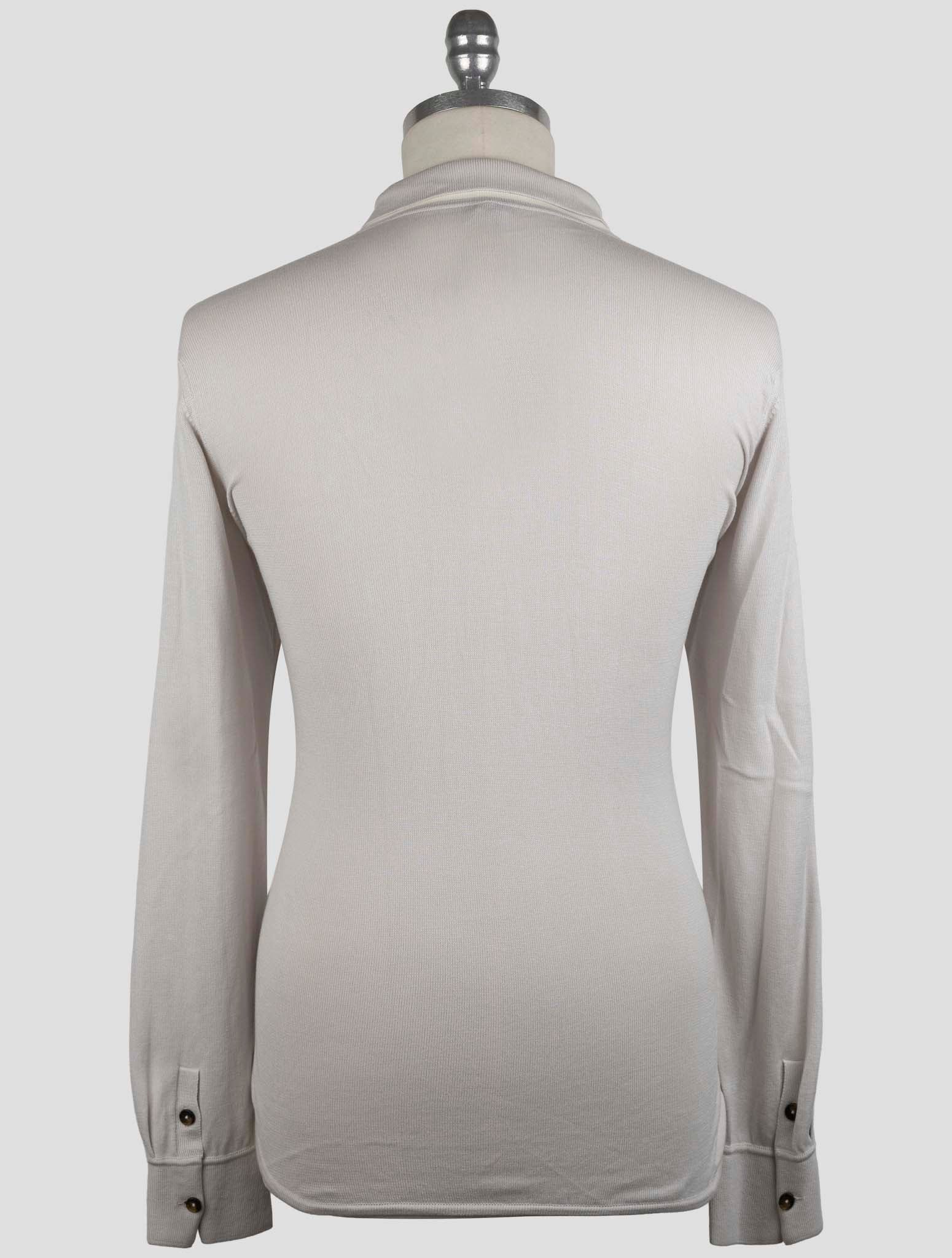 Kiton Gray Cotton Shirt
