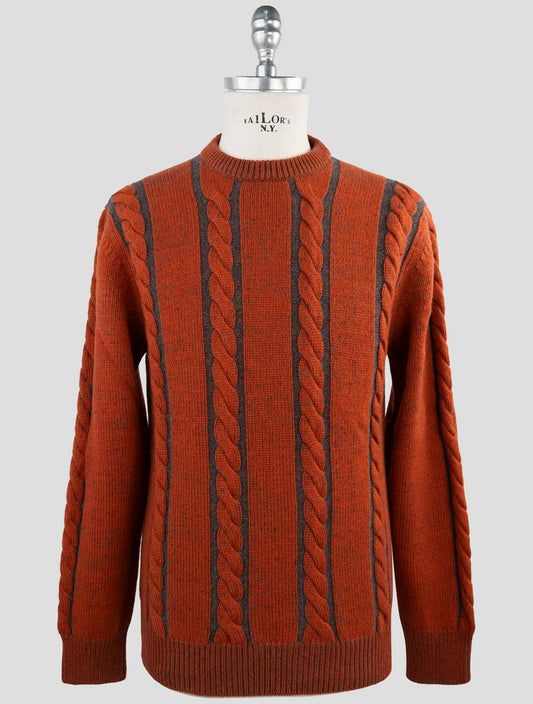 Kiton Multicolor Cashmere Sweater Crewneck Styling Idea