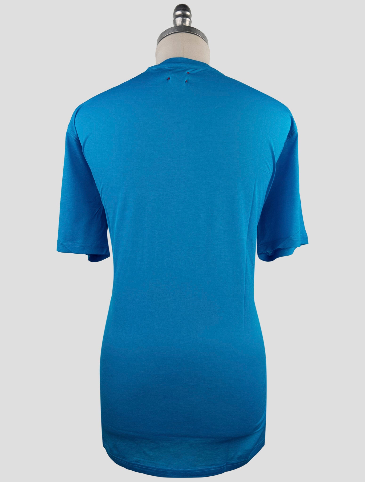 Kiton Light Blue Cotton T-Shirt