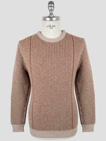 Kiton Beige Cashmere Sweater Crewneck