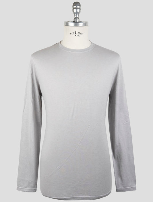 Kiotn Green Cotton Cashmere Sweater Crewneck