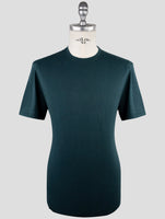 Kiton Green Cotton Cashmere T-Shirt