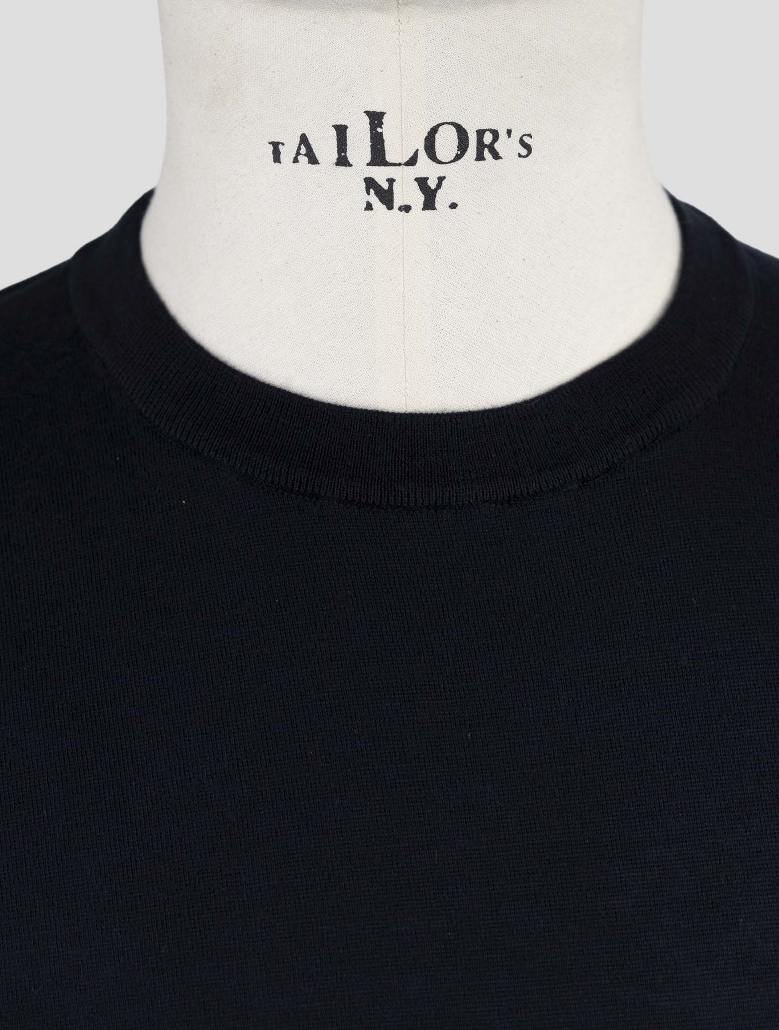 Kiton Blue Cotton Icon T-Shirt