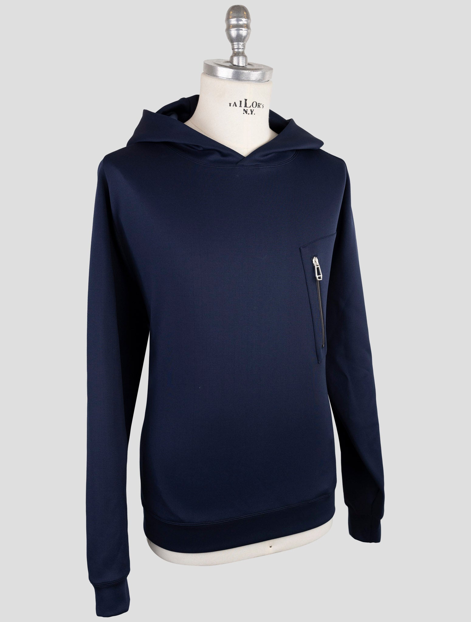 Kiton Blue Pl Ea Special Edition Plus One Sweater Hoodie
