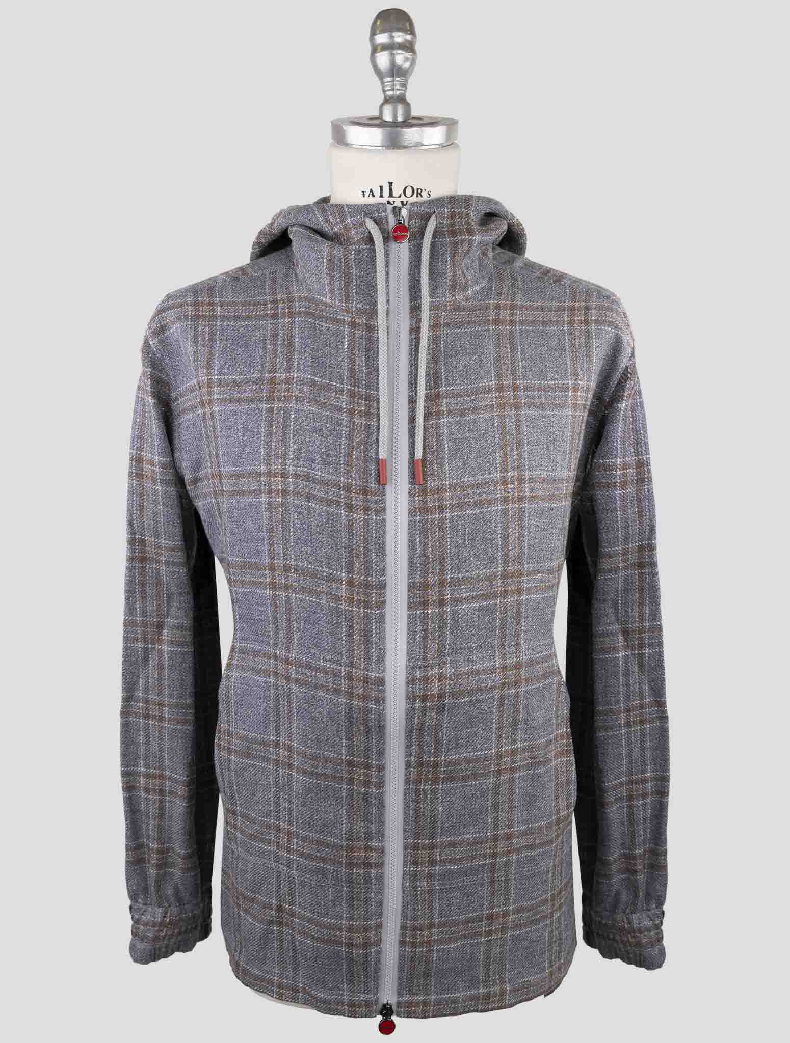 Kiton Multicolor Linen Silk Cotton Shirt Umbi