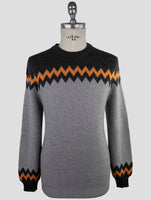 Kiton Multicolor Cashmere Sweater Crewneck