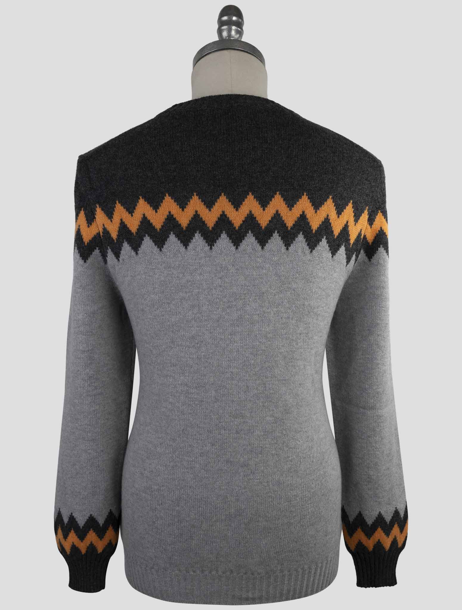Kiton Multicolor Cashmere Sweater Crewneck