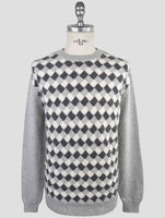 Kiton Gray Cashmere Sweater Crewneck