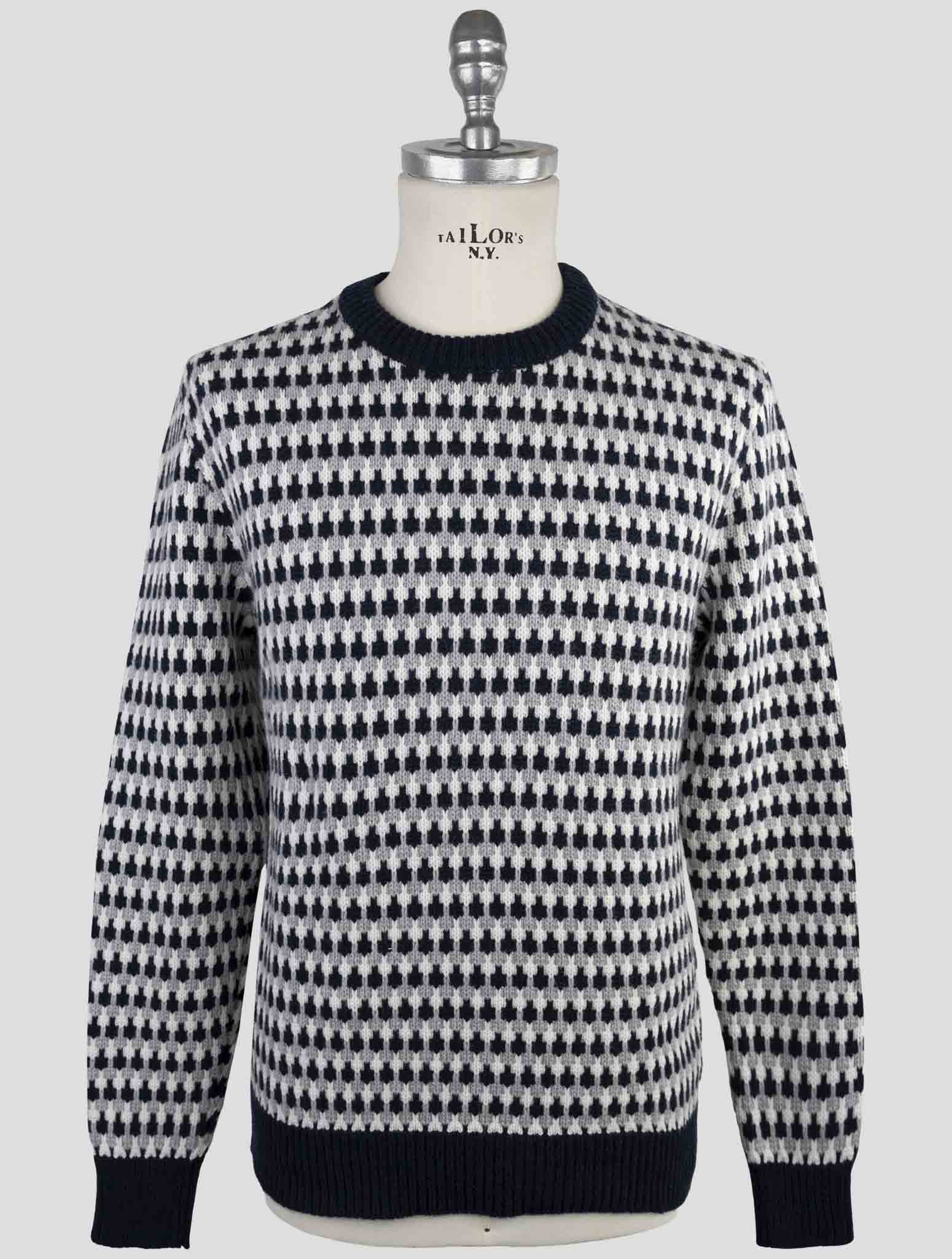 Kiton Multicolor Cashmere Sweater Crewneck