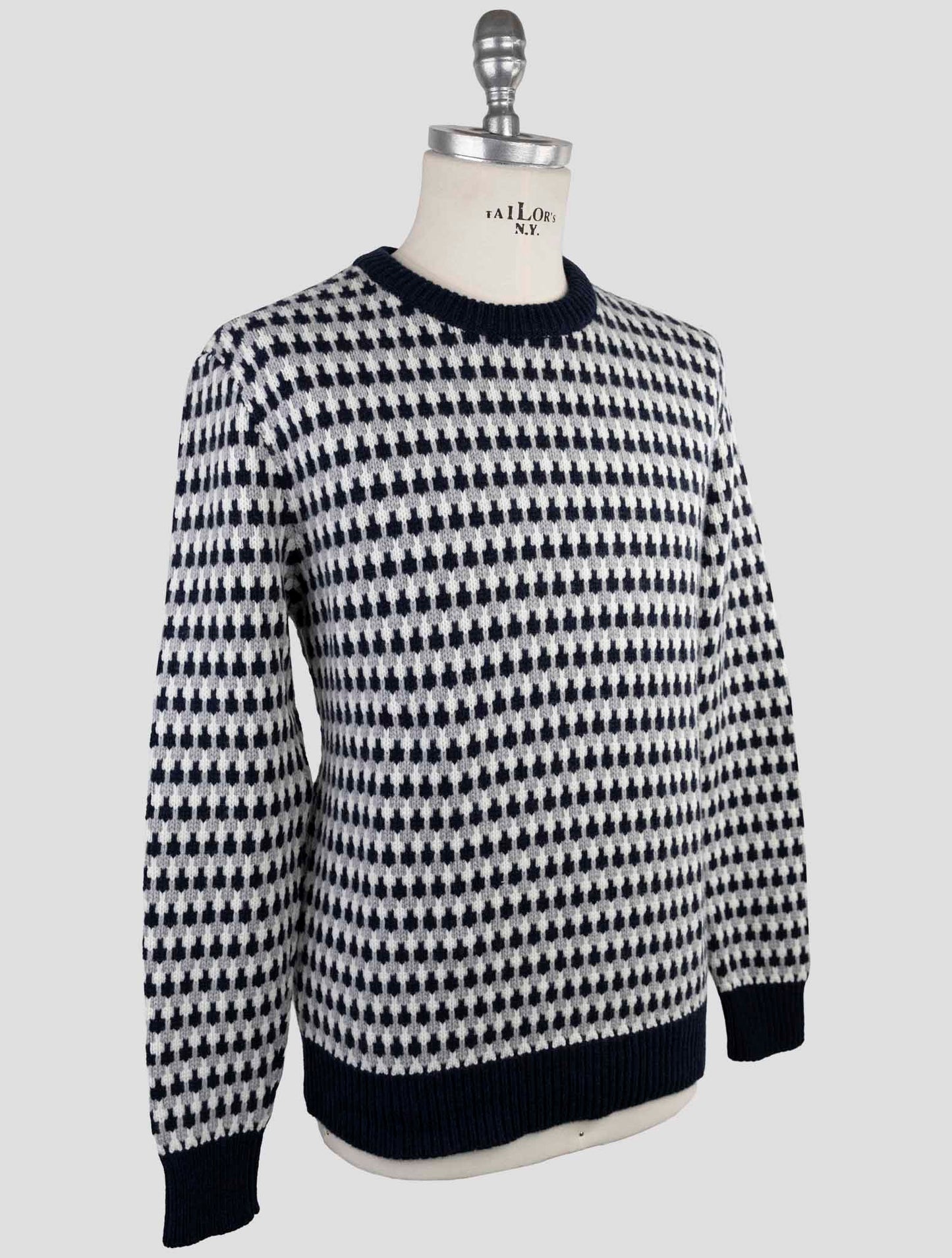 Kiton Multicolor Cashmere Sweater Crewneck