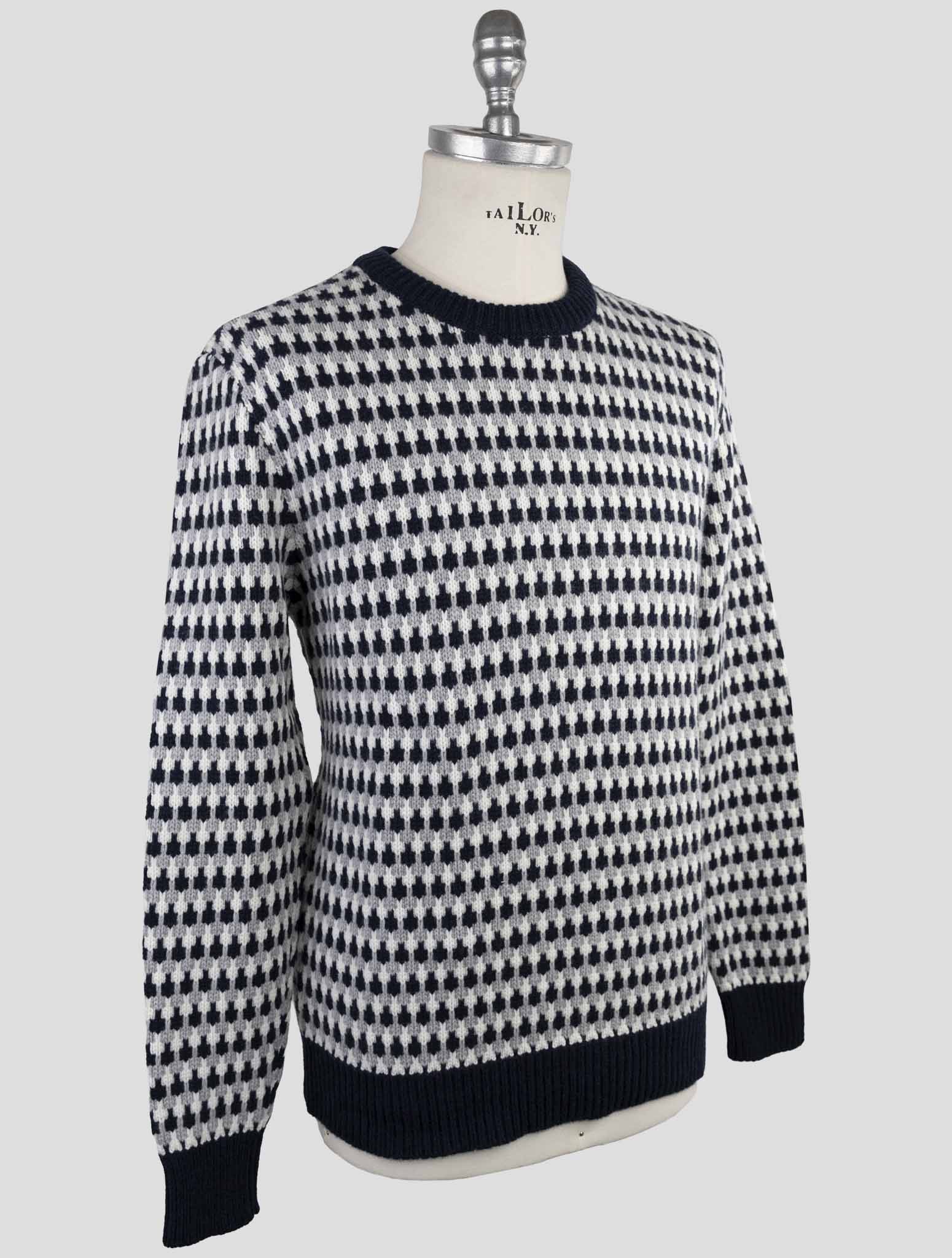 Kiton Multicolor Cashmere Sweater Crewneck