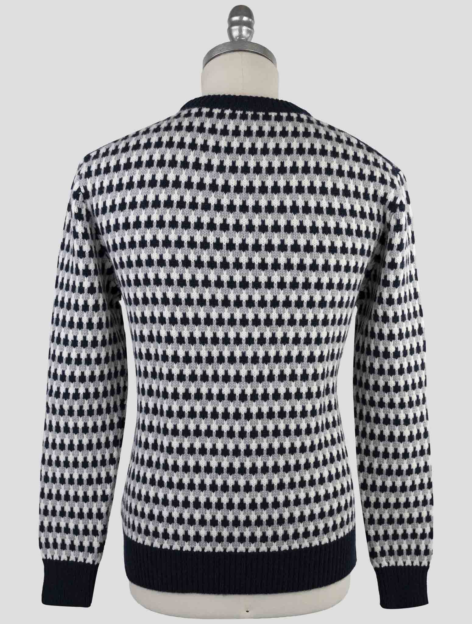 Kiton Multicolor Cashmere Sweater Crewneck