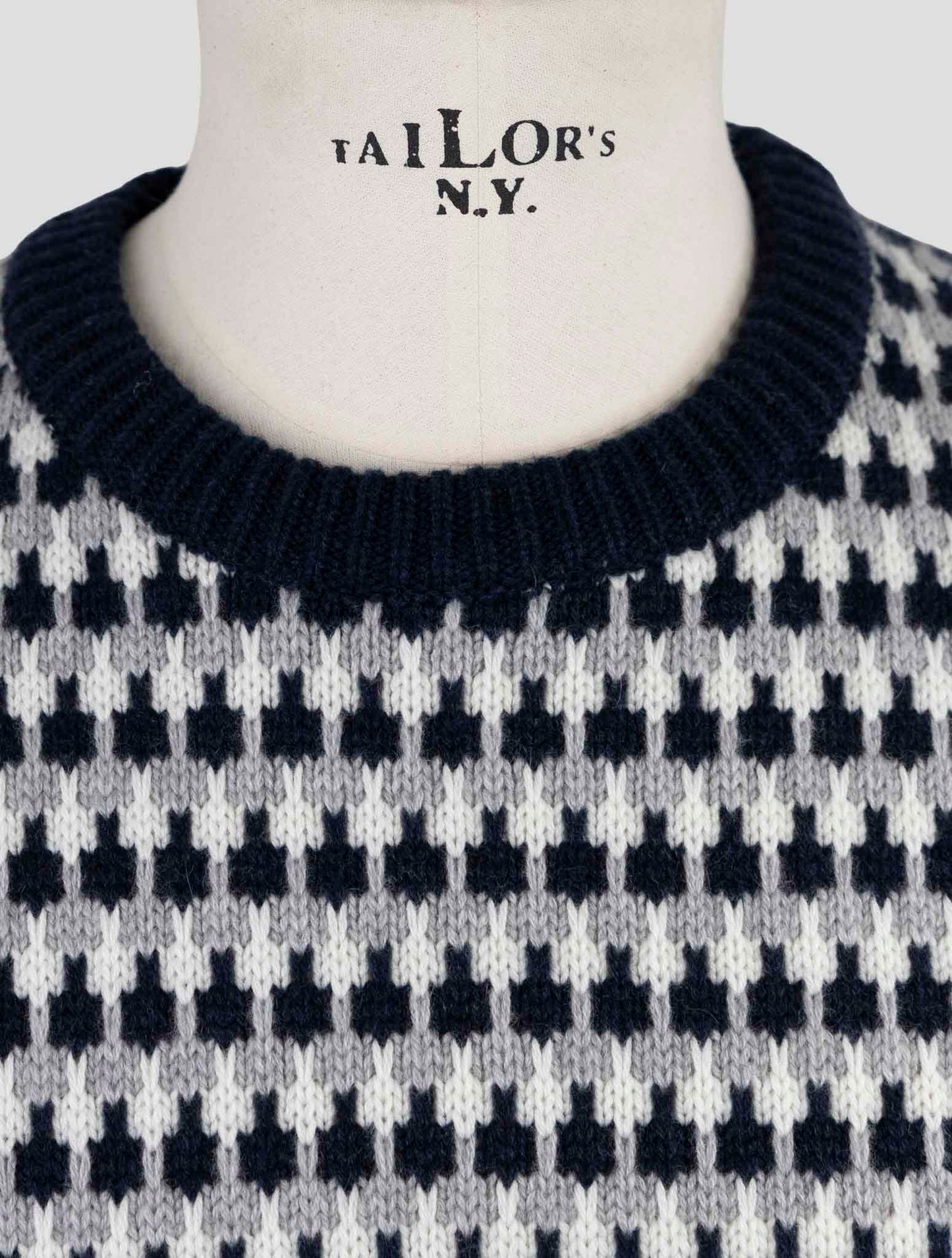 Kiton Multicolor Cashmere Sweater Crewneck