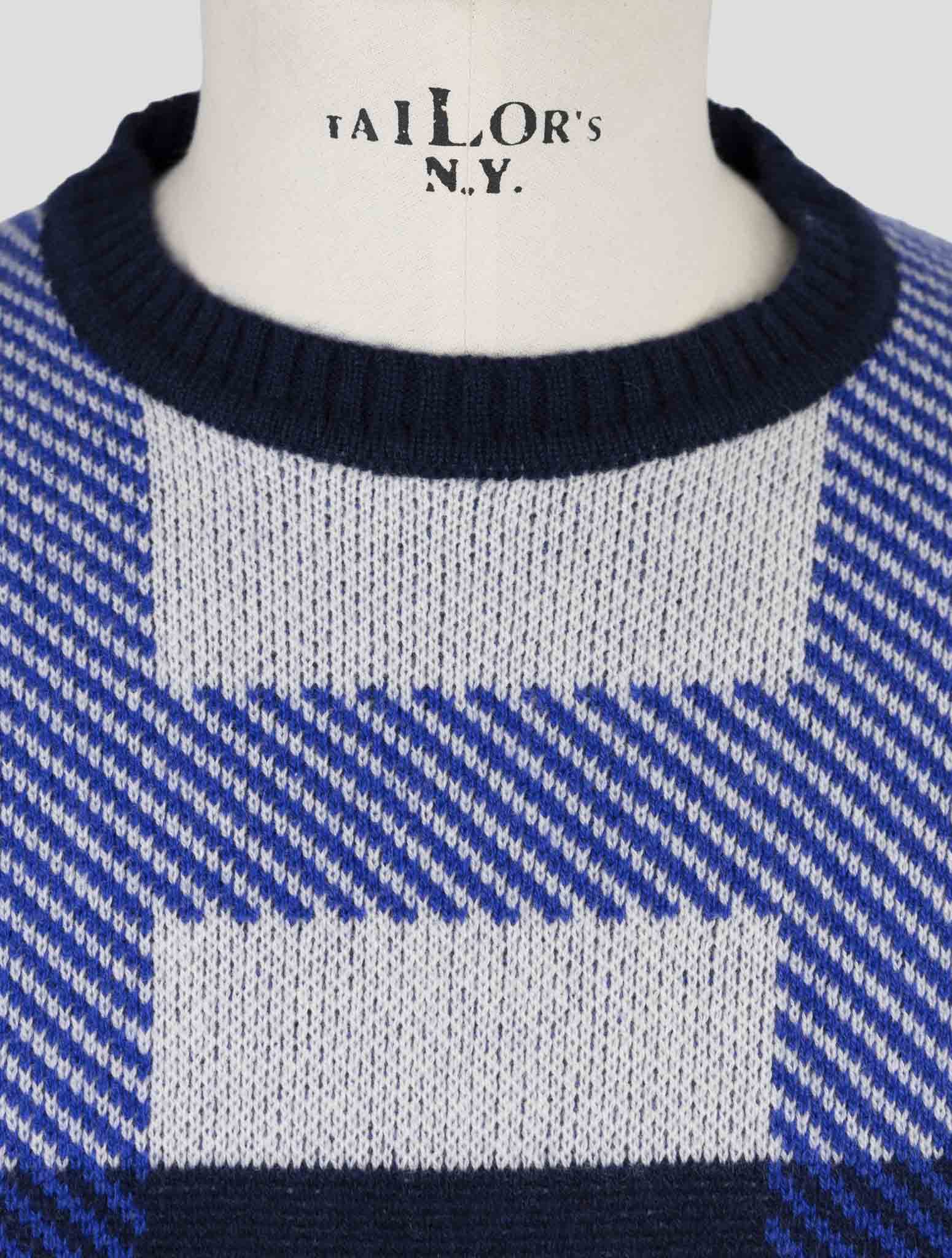 Kiton Multicolor Cashmere Sweater Crewneck