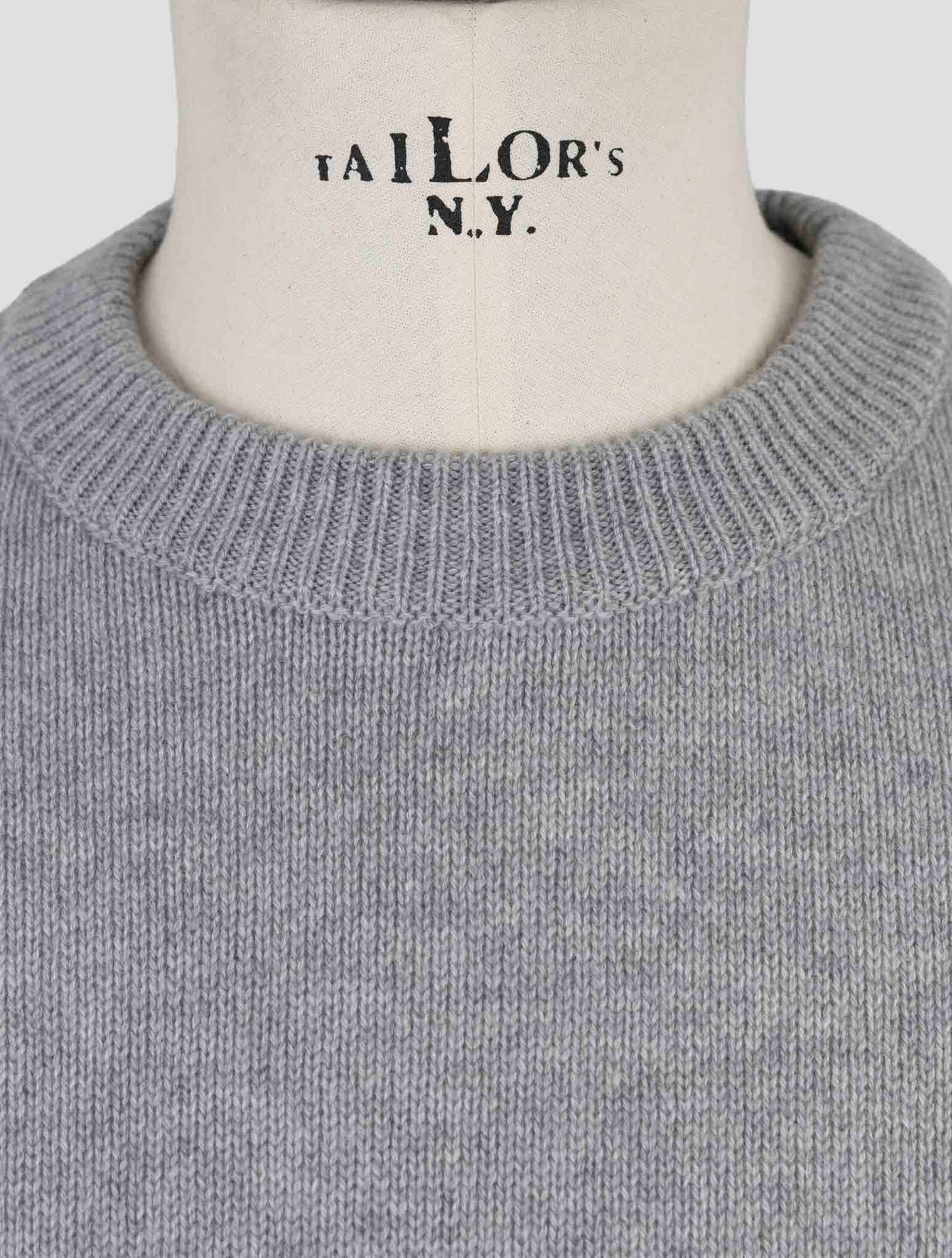 Kiton Multicolor Cashmere Silk Sweater Crewneck