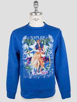 Kiton Blue Cotton Ea Sweater Crewneck