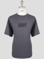 Kiton Knt Gray Cotton T-Shirt