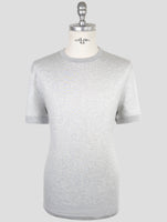 Kiton Knt Gray Cotton T-Shirt