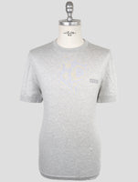 Kiton Knt Gray Cotton T-Shirt