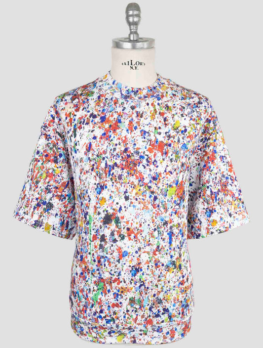 Kiton Knt Multicolor Cotton T-Shirt