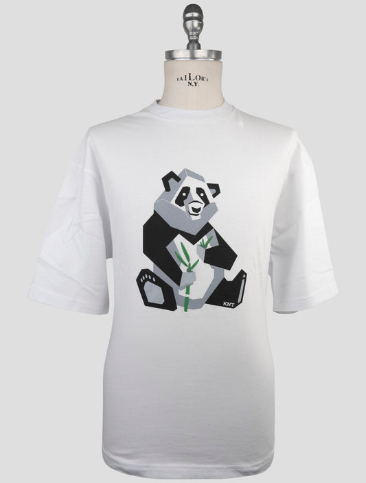 Kiton Knt White Cotton Special Edition T-Shirt