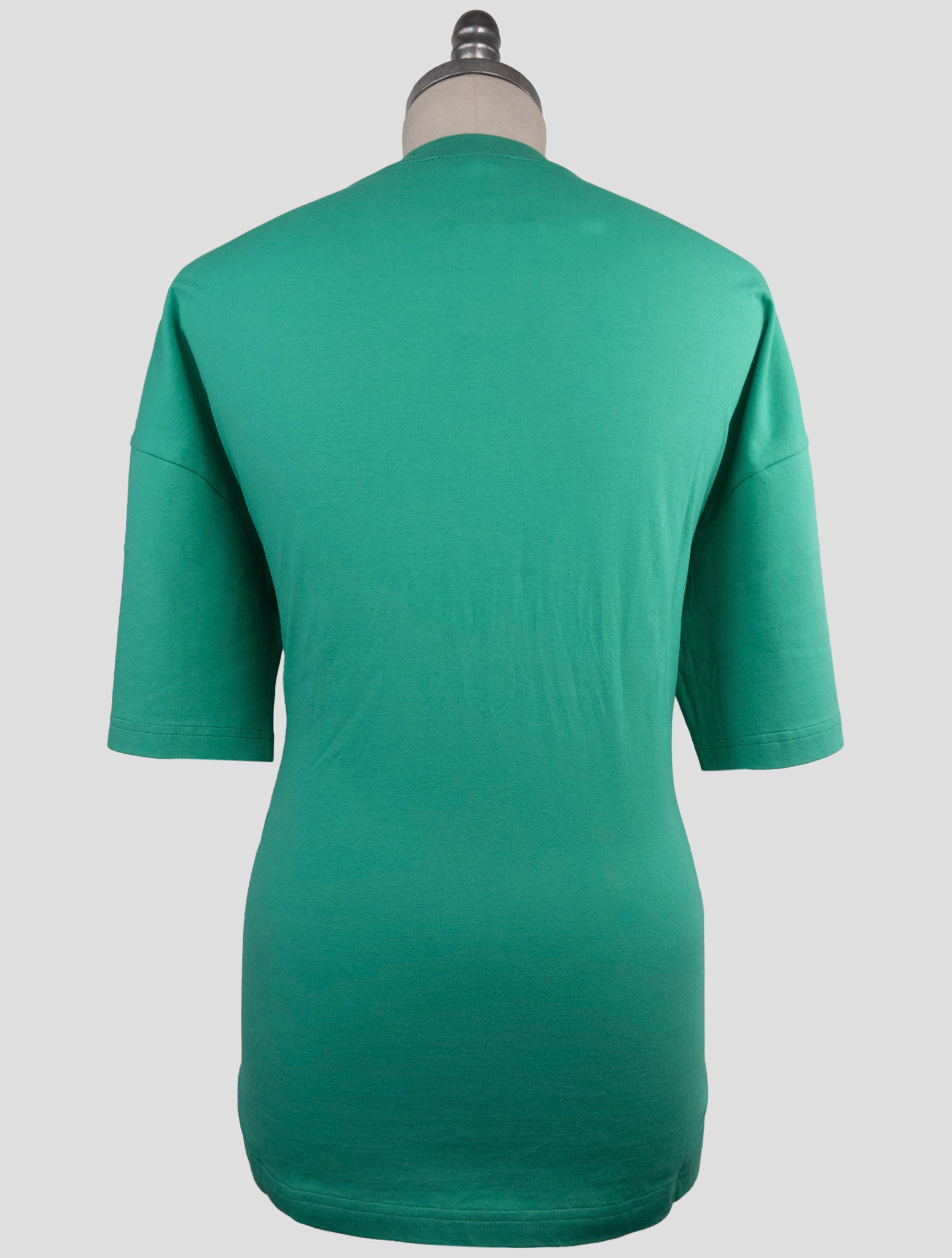 Kiton Knt Green Cotton T-Shirt