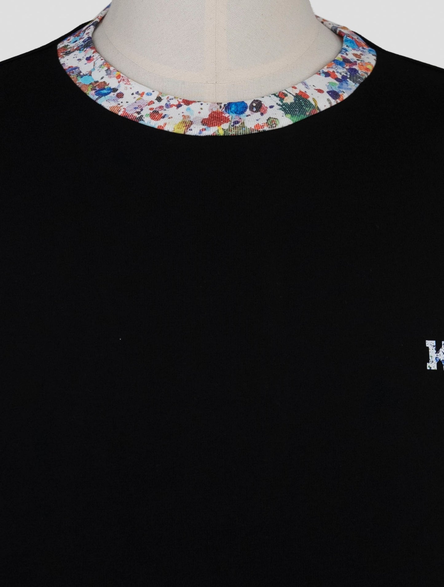Kiton Knt Black Cotton T-Shirt