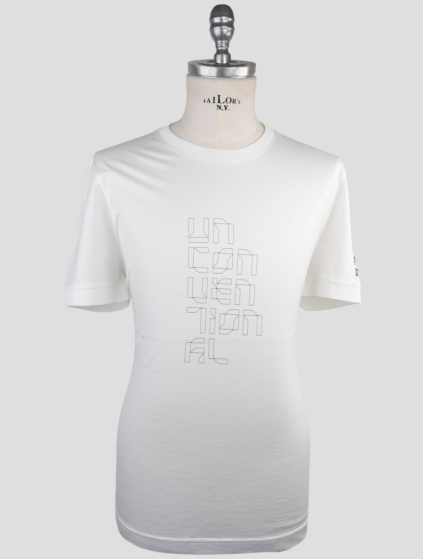 Kiton Knt White Cotton T-Shirt