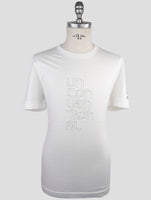 Kiton Knt White Cotton T-Shirt